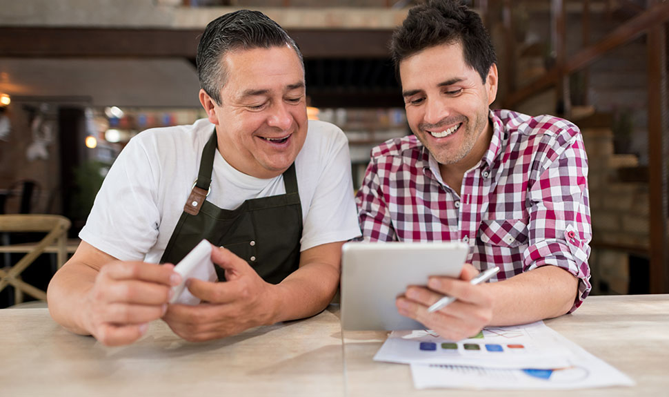 Professional business team collaboration